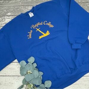 Jerzees Idaho Baptist Church Crew Neck Sweatshirt